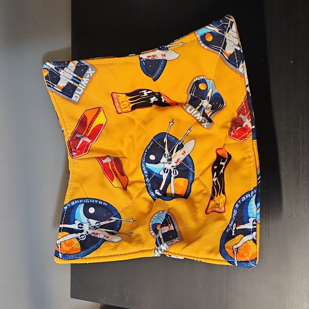 X-WING STARFIGHTER Bowl Cozy Handmade New